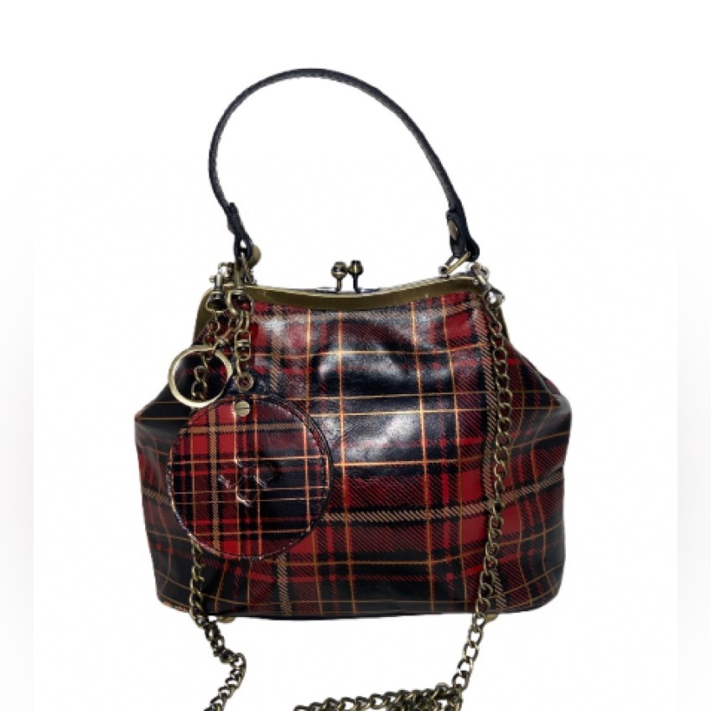 Patricia Nash Bag And A Mirror With Flaws From Storage